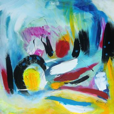 Original Abstract Paintings by Vera Komnig