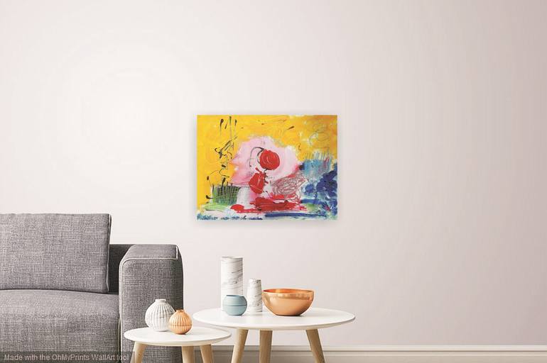 Original Abstract Painting by Vera Komnig