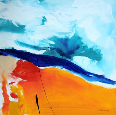 Original Abstract Paintings by Vera Komnig