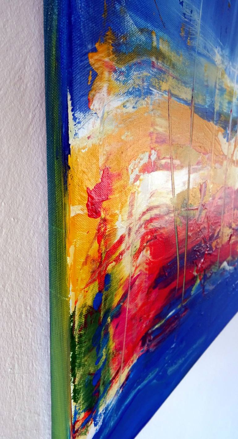 Original Abstract Painting by Vera Komnig