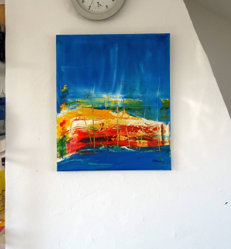 Original Abstract Painting by Vera Komnig