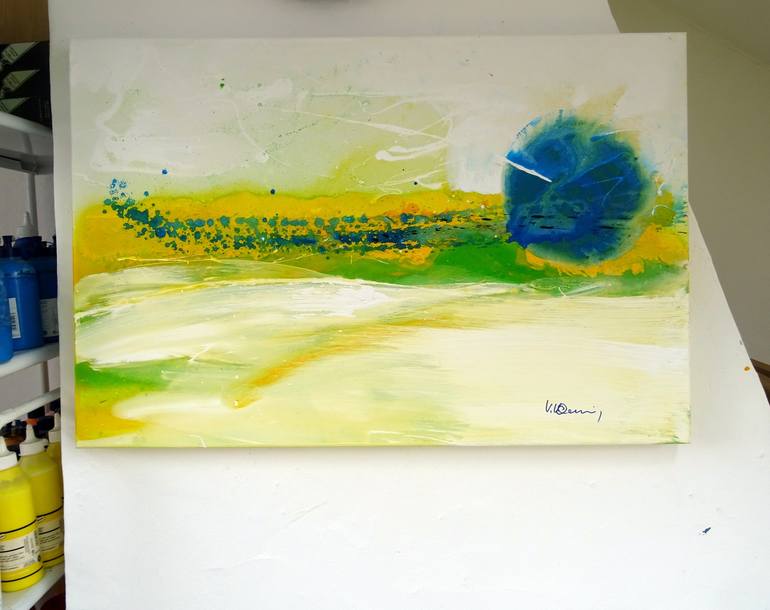 Original Abstract Painting by Vera Komnig