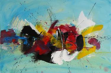 Original Abstract Paintings by Vera Komnig