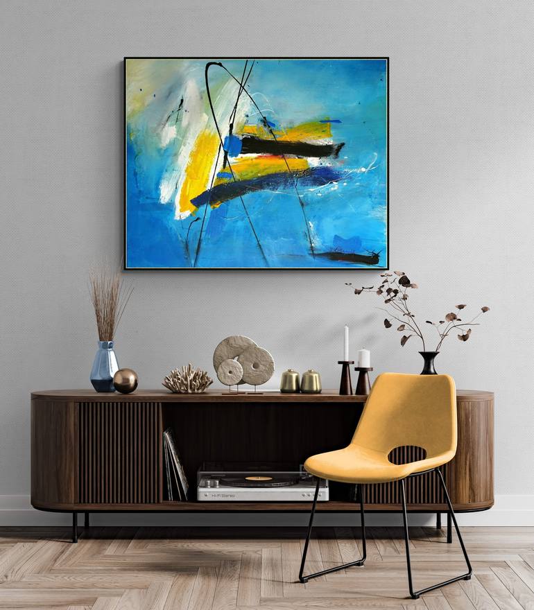 Original Abstract Painting by Vera Komnig