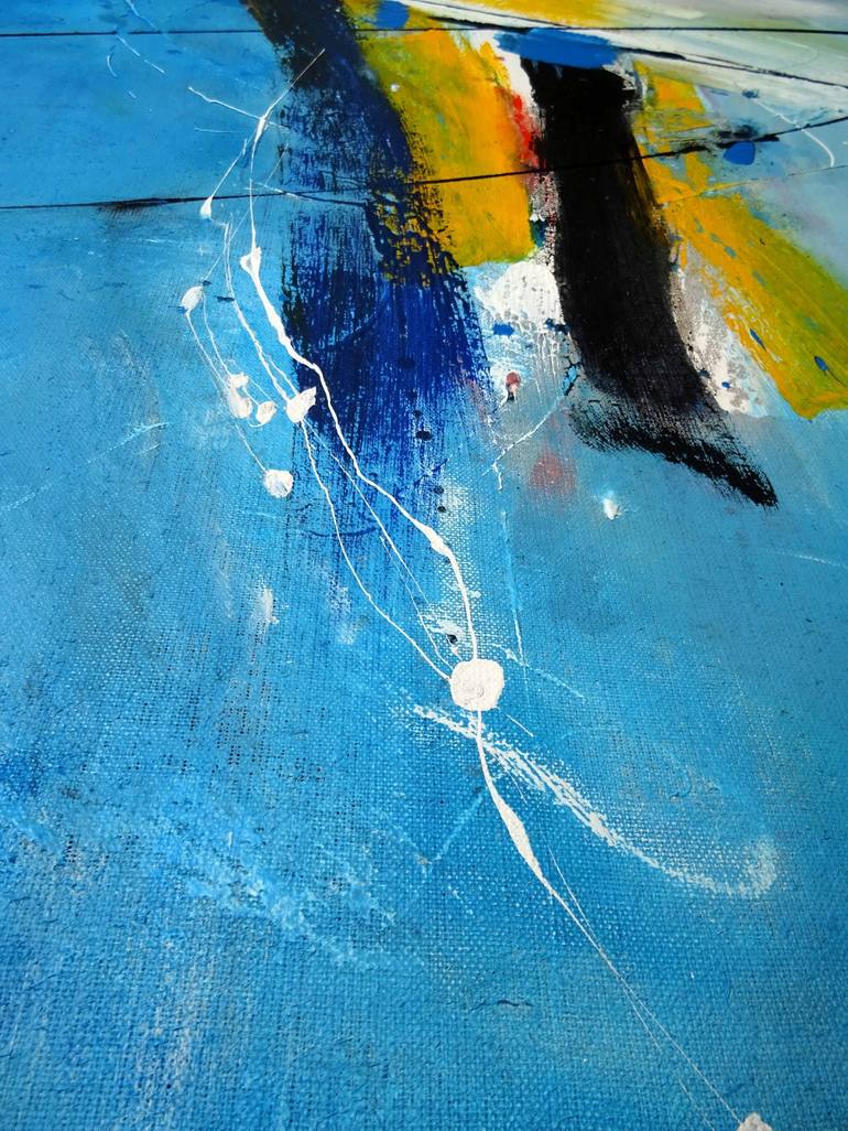 Original Abstract Painting by Vera Komnig