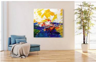 Original Abstract Paintings by Vera Komnig