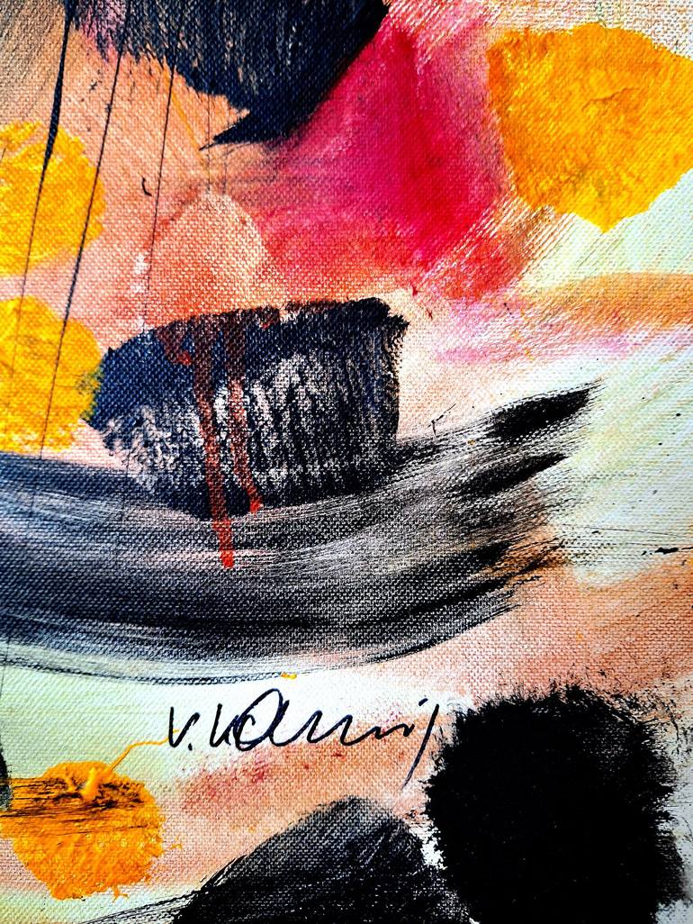 Original Abstract Painting by Vera Komnig