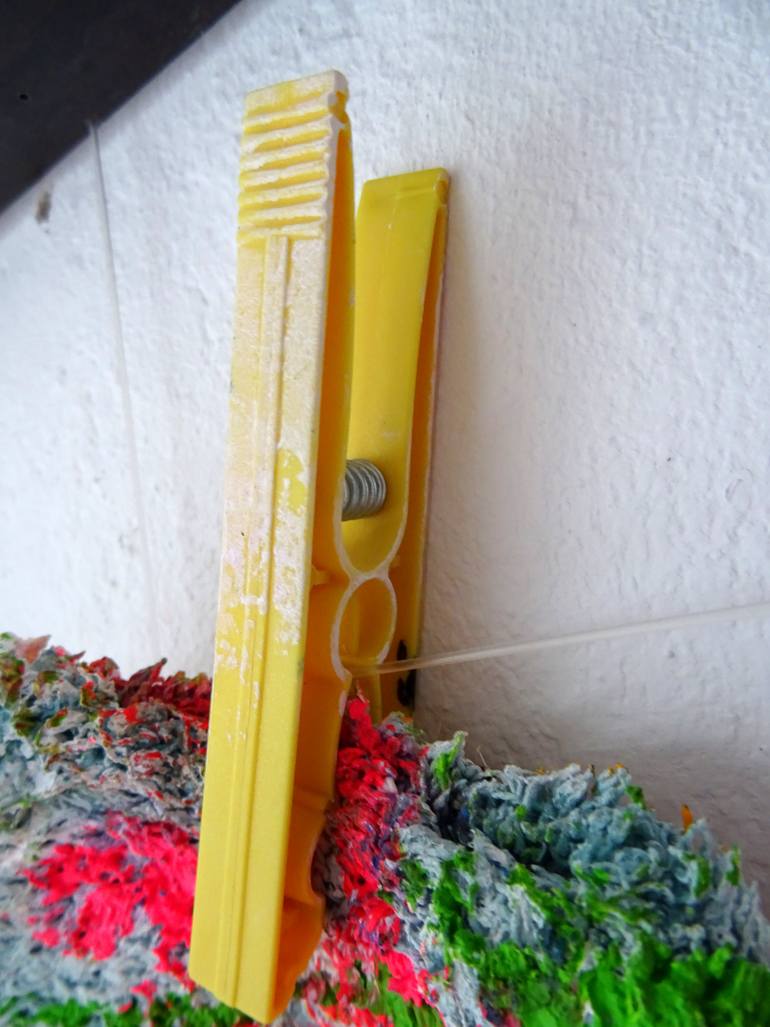 Original Abstract Expressionism Abstract Sculpture by Vera Komnig