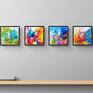 For example hanging on a wall.