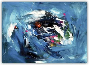 Original Abstract Paintings by Vera Komnig