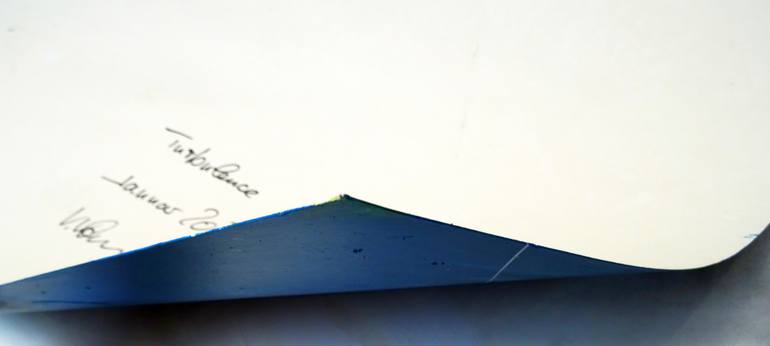 Original Abstract Expressionism Abstract Painting by Vera Komnig