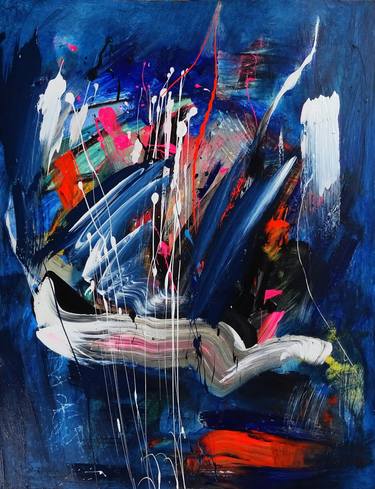 Original Abstract Paintings by Vera Komnig