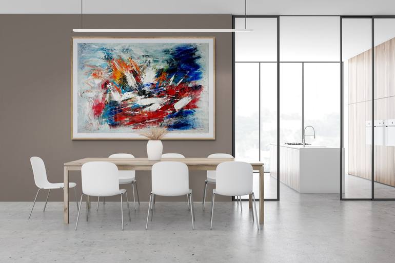 Original Abstract Painting by Vera Komnig