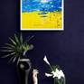 Framing example, hanging on a wall