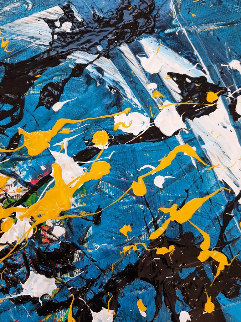 Original Contemporary Abstract Painting by Vera Komnig