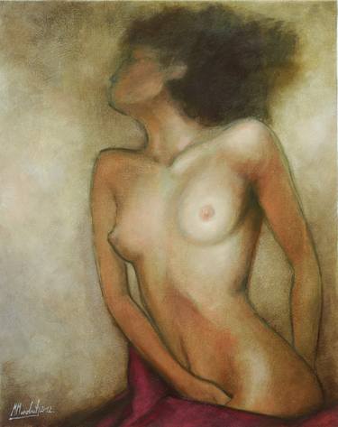 Original Figurative Erotic Paintings by Marko Milovic