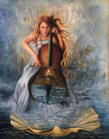 Original Music Paintings by Agnes Jorgensen