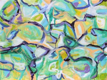 Original Abstract Nature Paintings by Kathleen Kaller