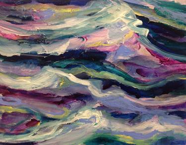 Original Abstract Expressionism Landscape Paintings by Kathleen Kaller