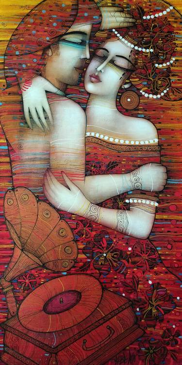 Print of Love Paintings by Albena Vatcheva