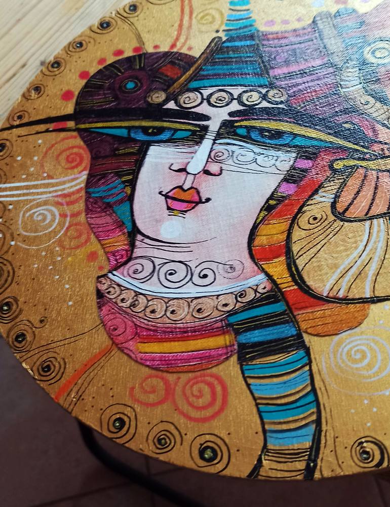 Original Art Deco Music Collage by Albena Vatcheva