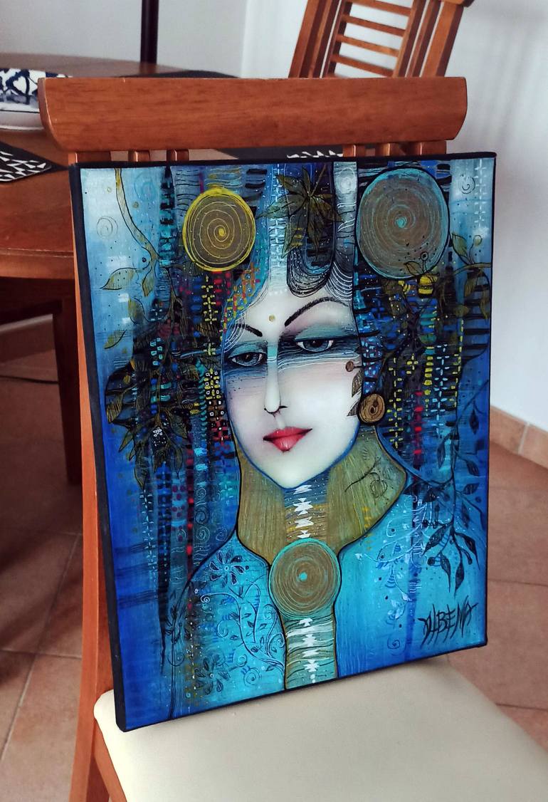 Original Contemporary People Painting by Albena Vatcheva