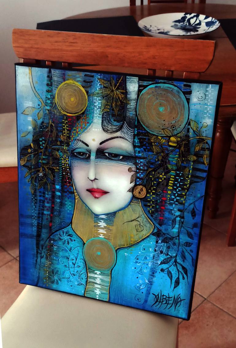 Original Contemporary People Painting by Albena Vatcheva
