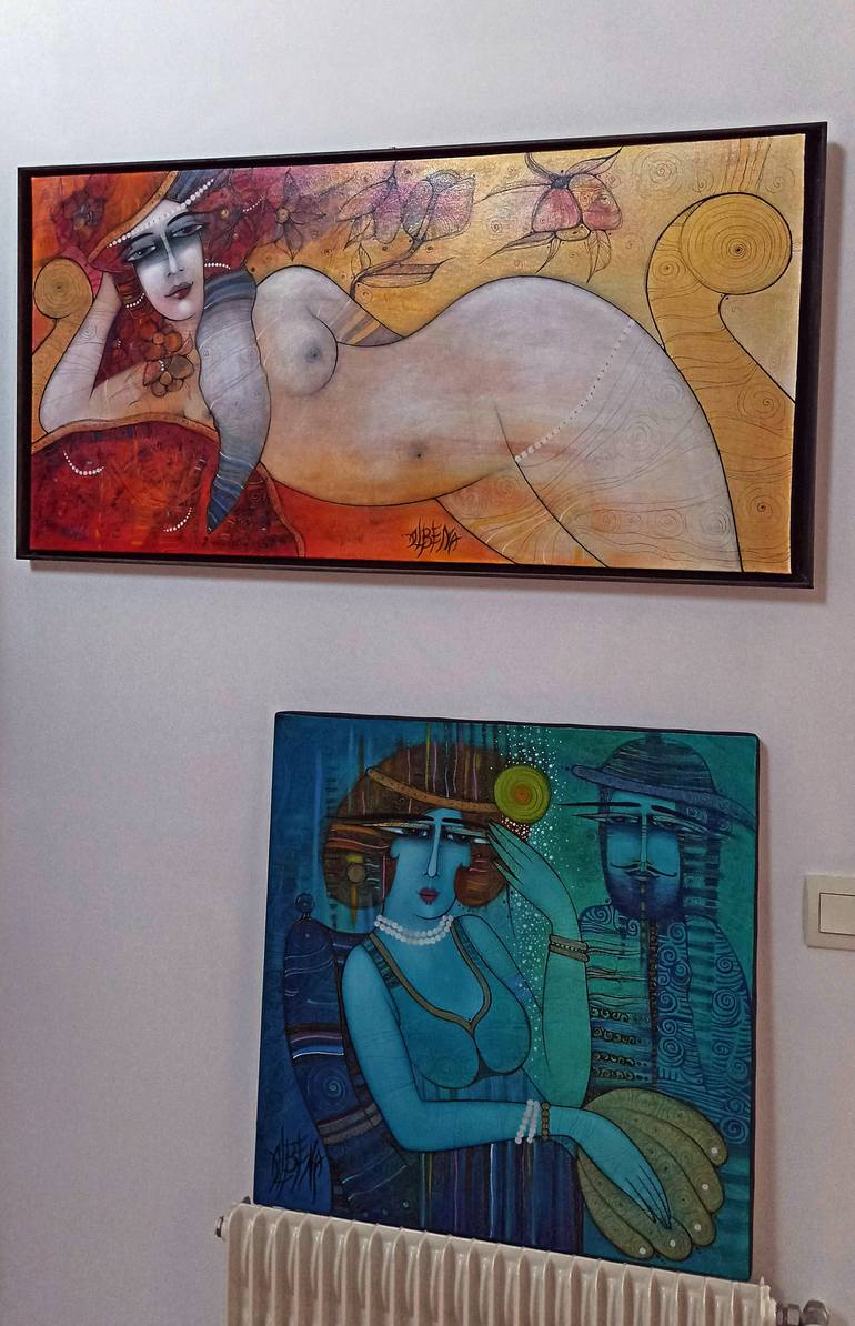 Original Contemporary Body Painting by Albena Vatcheva