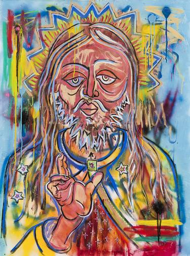 Original Expressionism Religious Paintings by Dustin Parent