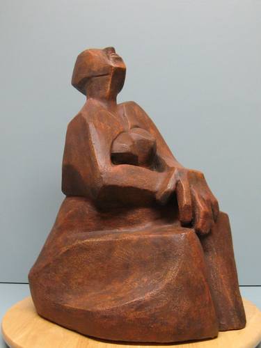 Print of Cubism Women Sculpture by Nili Tochner