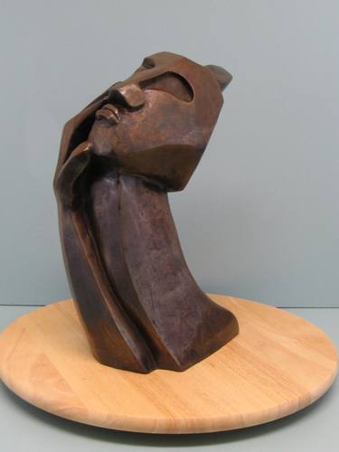 Print of Cubism Women Sculpture by Nili Tochner