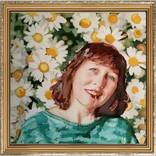 In daisies by VV Art Batik