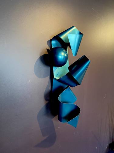 Original Modernism Abstract Sculpture by Slavo Cech