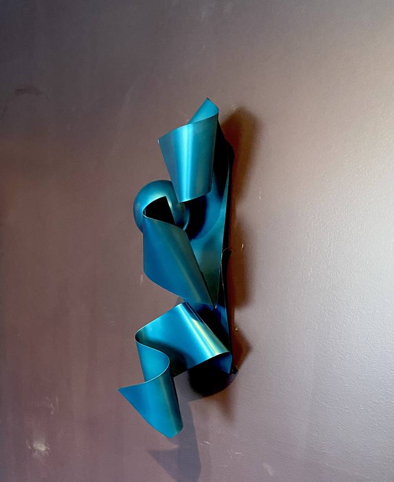 Original Modernism Abstract Sculpture by Slavo Cech