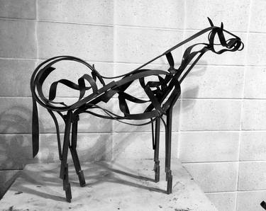Print of Horse Sculpture by Slavo Cech