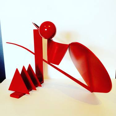 Original Abstract Sculpture by Slavo Cech