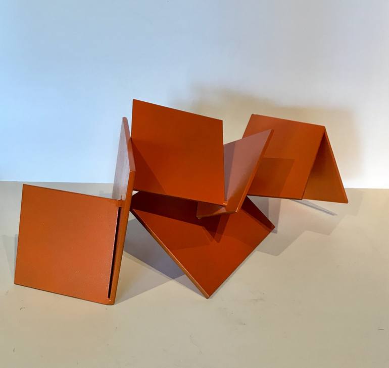 Original Cubism Abstract Sculpture by Slavo Cech