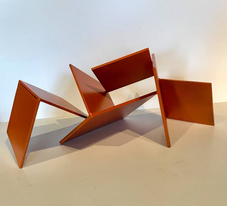 Original Cubism Abstract Sculpture by Slavo Cech