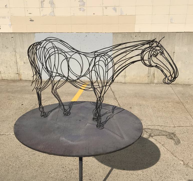 Original Horse Sculpture by Slavo Cech