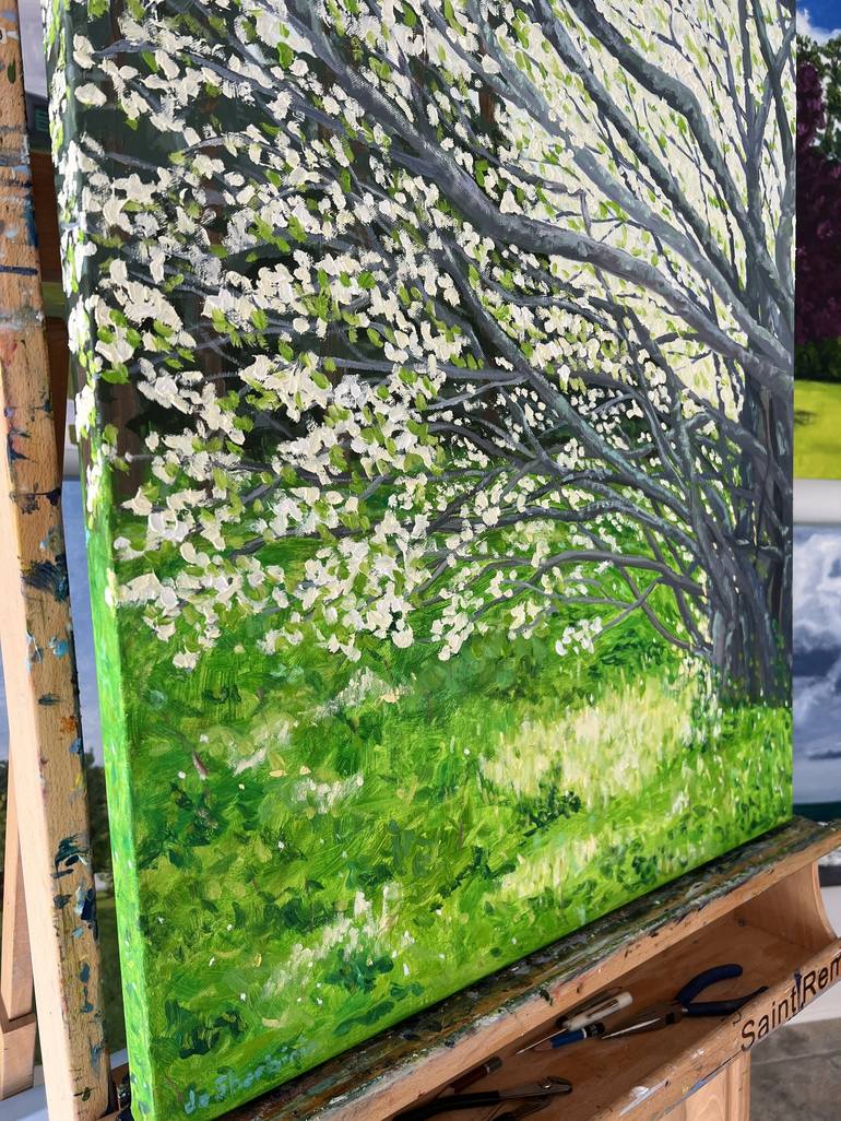 Original Impressionism Landscape Painting by  Elizabeth De Sherbinin