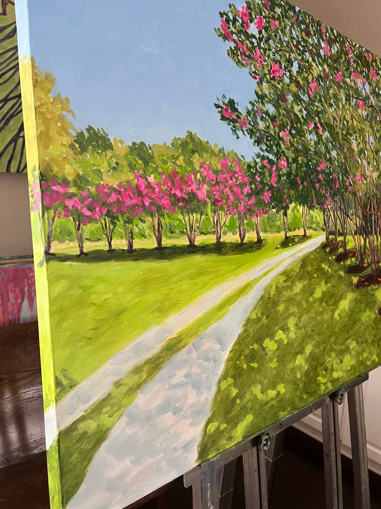 Original Impressionism Landscape Painting by  Elizabeth De Sherbinin