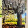 on easel