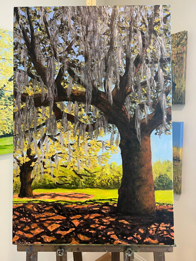 Original Impressionism Landscape Painting by  Elizabeth De Sherbinin