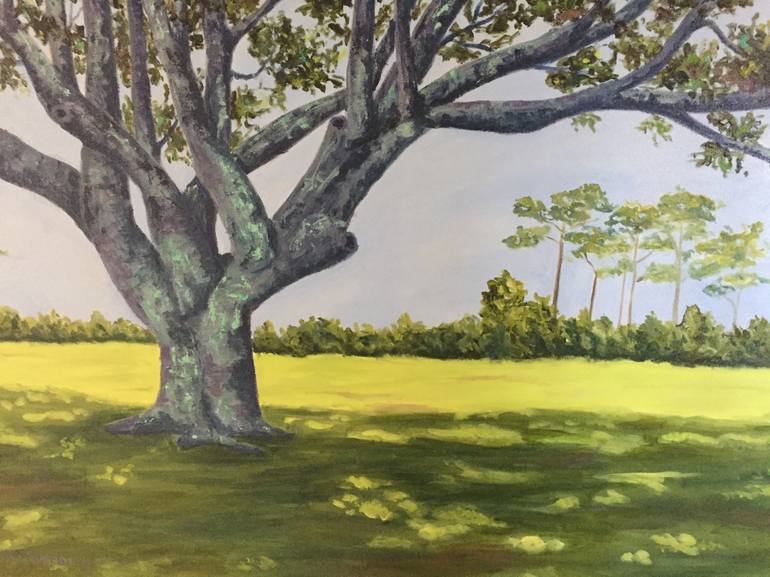 Faye s Live Oak Painting by Elizabeth de Sherbinin Saatchi Art