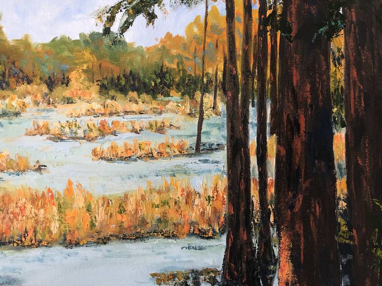 Original Impressionism Landscape Painting by  Elizabeth De Sherbinin