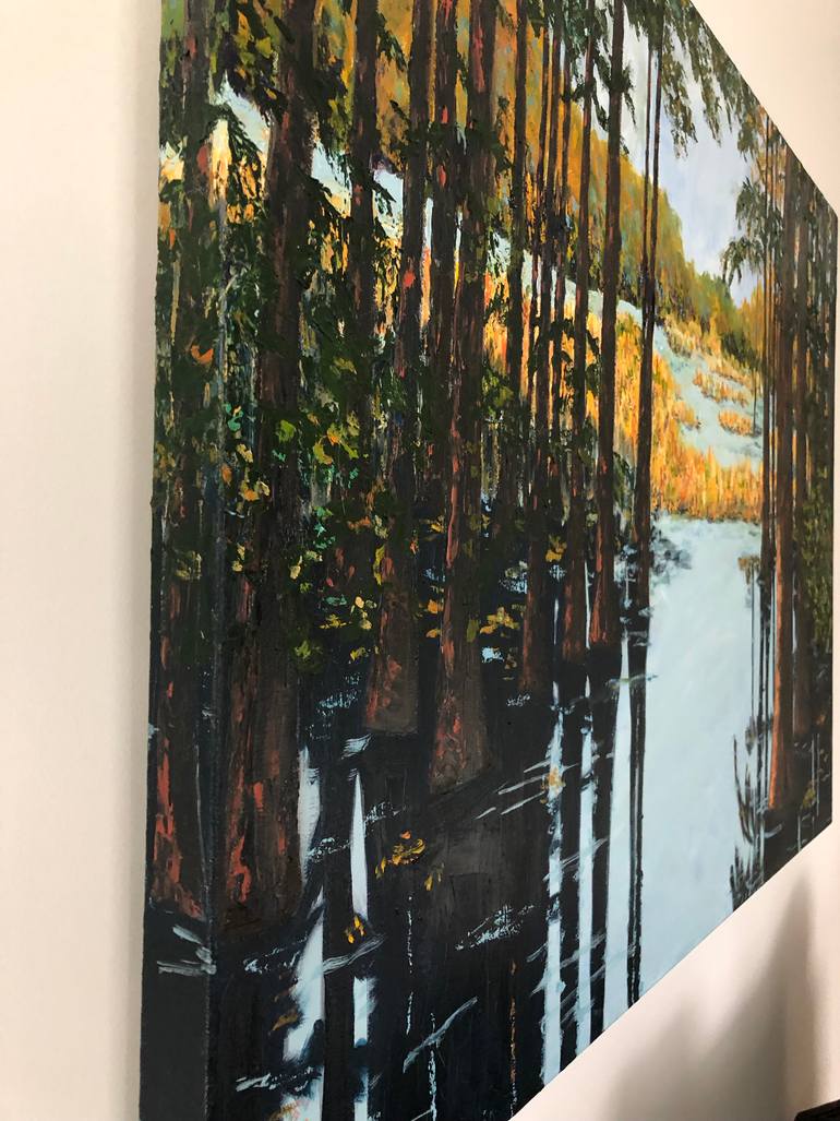 Original Impressionism Landscape Painting by  Elizabeth De Sherbinin