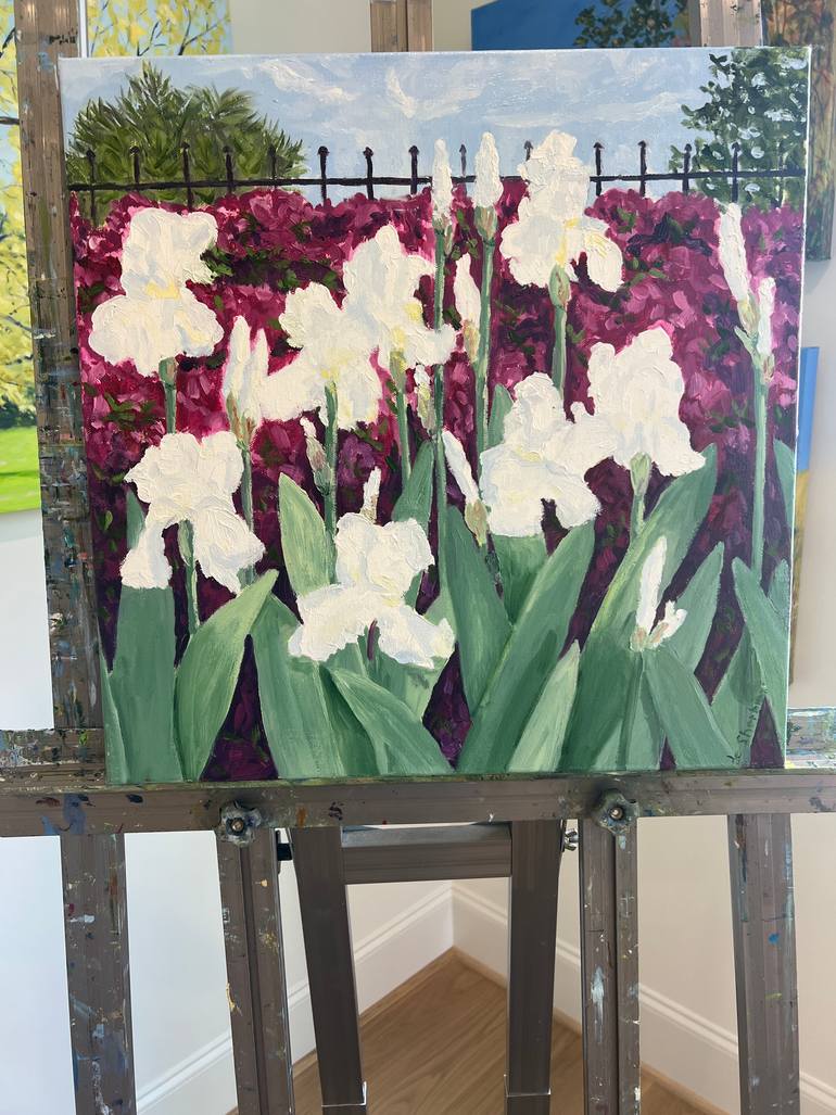 Original Impressionism Landscape Painting by  Elizabeth De Sherbinin