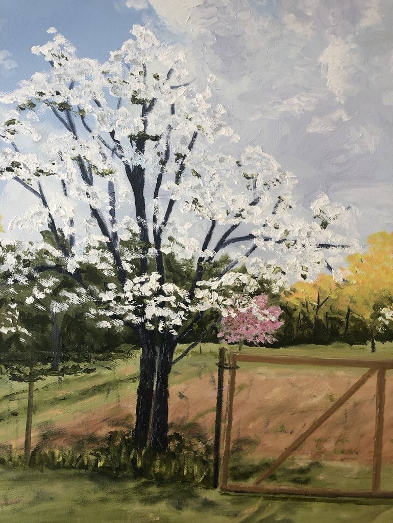 Original Impressionism Landscape Painting by  Elizabeth de Sherbinin