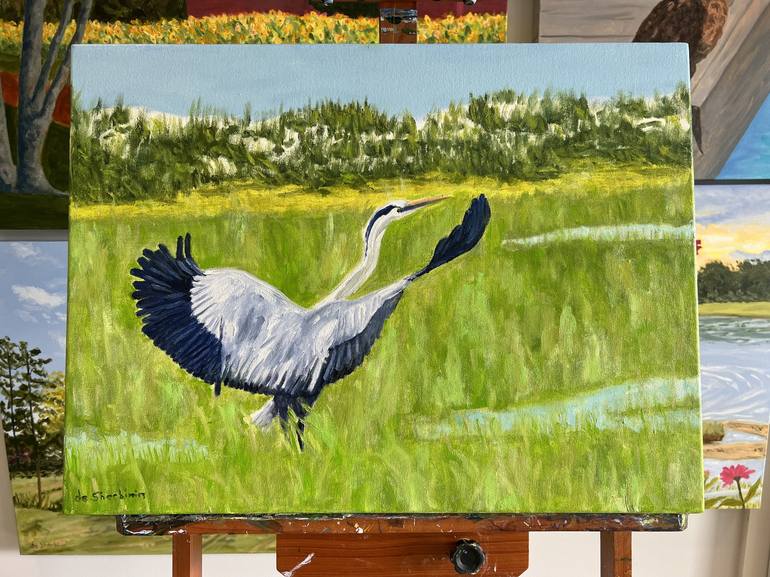 Original Impressionism Animal Painting by  Elizabeth de Sherbinin