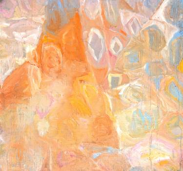 Original Abstract Landscape Painting by Oksana Cherkas